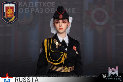 FLAGSET – Original 1/6 Russian Female Soldiers Ministry of Internal Affairs FS-73054A & Ninth Women’s Military Academy FS-73054B & Aerospace Defense Forces FS-73054C (Licensed)