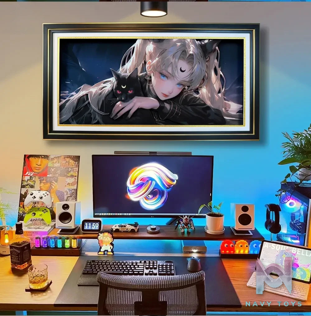 KALA HOME Studio – Sailor Moon 3D Decorative Painting Sailor Moon