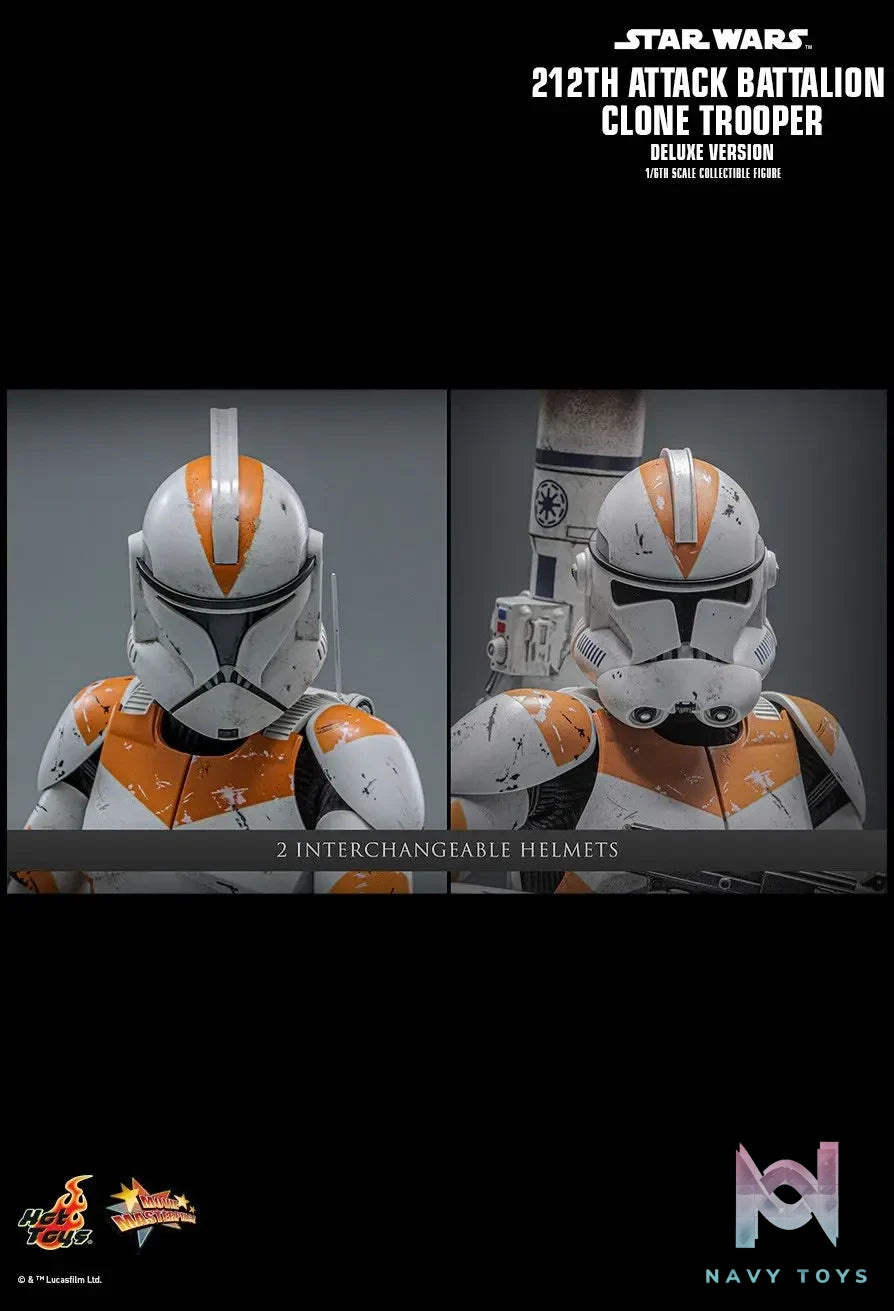 Hottoys – 1/6 Scale Star Wars 212th Attack Battalion Clone Trooper MMS851 MMS852 (Licensed)