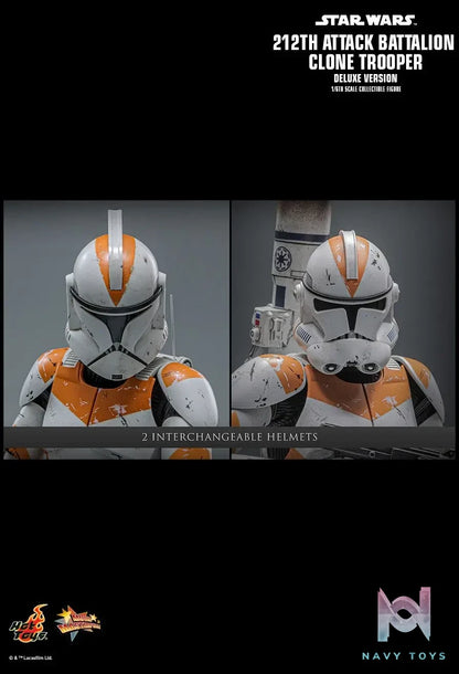 Hottoys – 1/6 Scale Star Wars 212th Attack Battalion Clone Trooper MMS851 MMS852 (Licensed)