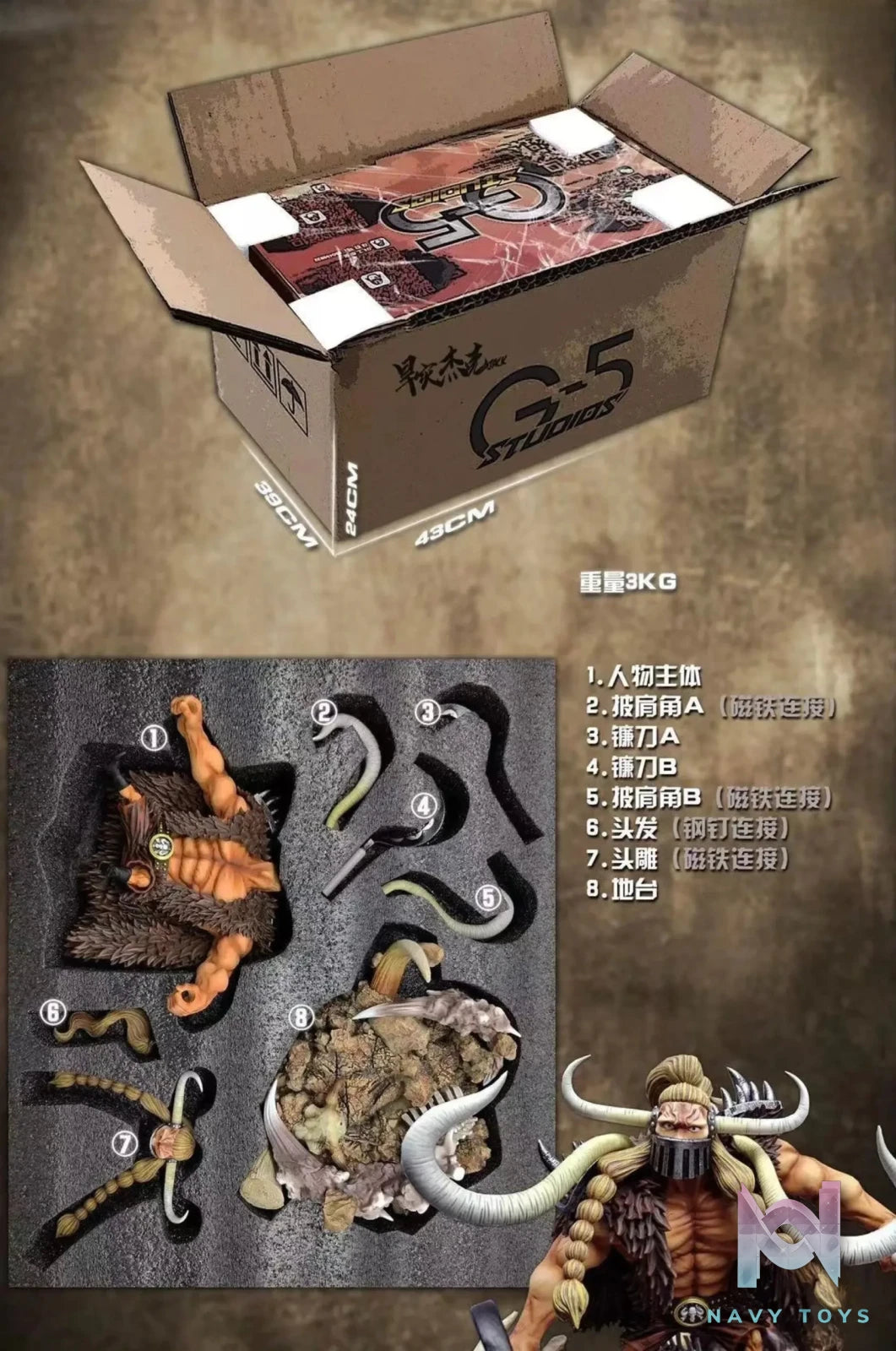 G5 Studio – Beast Pirates Jack