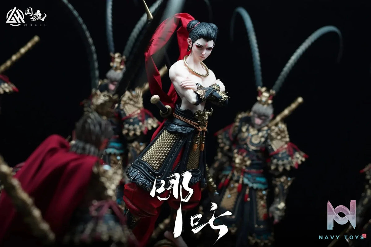 CN Soul Studio - Journey to the West The Three Rebellious Bone of Heaven - The Third Prince Nezha (Licensed) resin statue Navy Toys anime figure