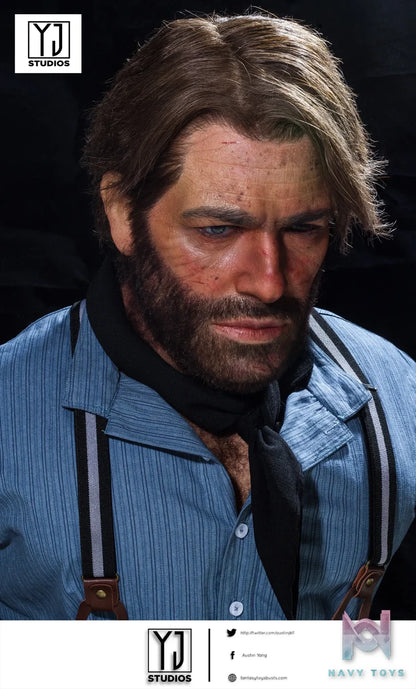 YJ Studio – Arthur Morgan 1/1 Bust Red Dead Redemption 2