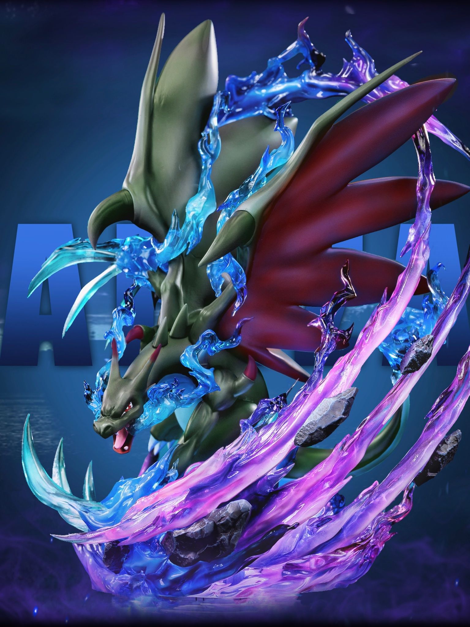 Mega Charizard X - Pokemon - Fantasy Studio3 resin statue Fantasy Studio anime figure