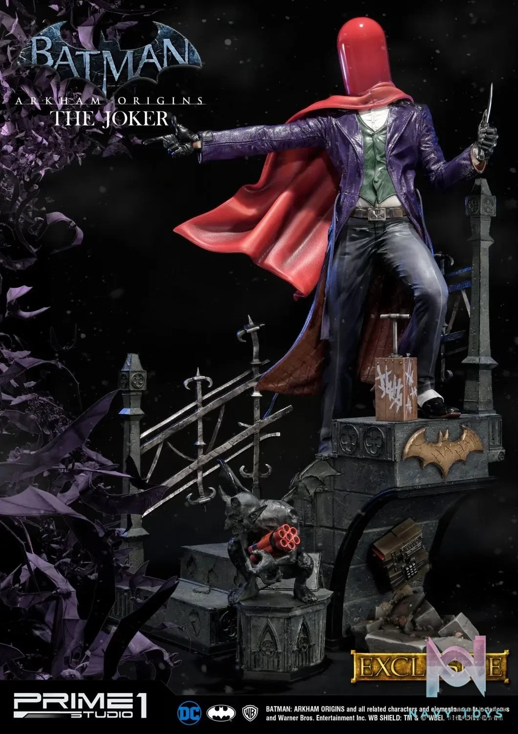 Prime 1 Studio – Museum Masterline Batman: Arkham Origins The Joker MMDC-21 MMDC-21EX (Licensed)