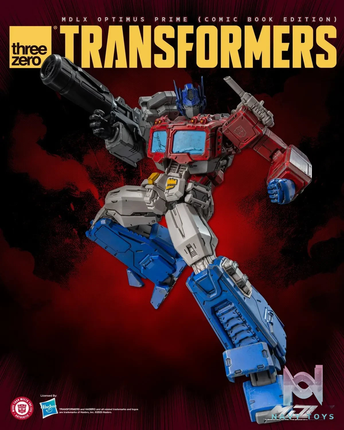 Threezero – Transformers MDLX Optimus Prime (Comic Book Edition) 3Z08710W0 (Licensed)
