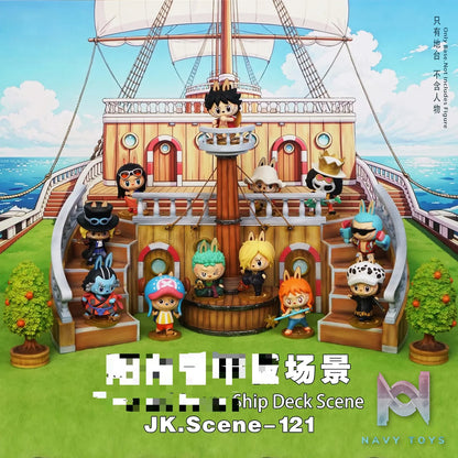 JacksDo Studio – Thousand Sunny Ship Deck Scene One Piece