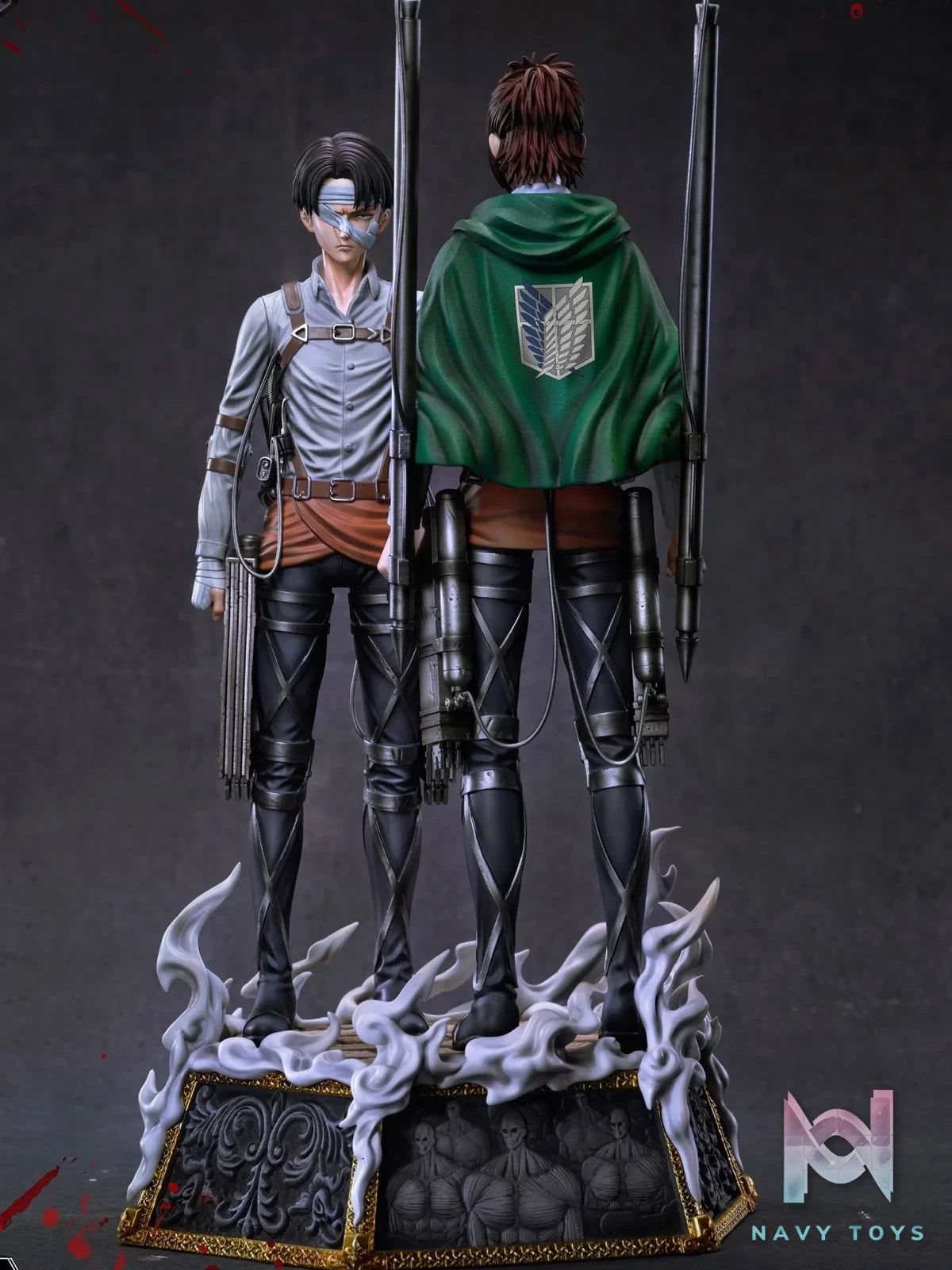 Levi Ackerman & Hange Zoe - Attack On Titan - LC Studio resin statue lc Studio anime figure