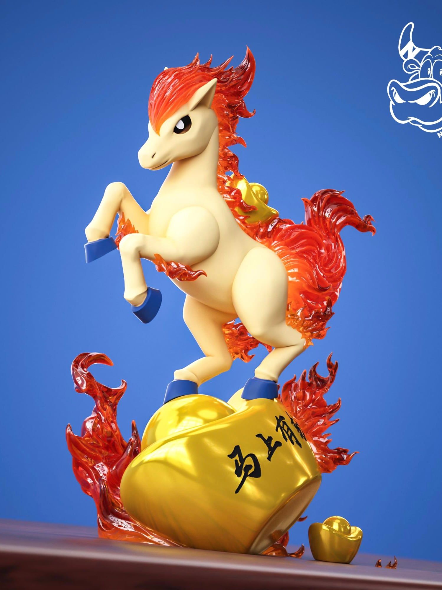 Lucky New Year Horse - NIUZI Studio resin statue NIUZI Studio anime figure