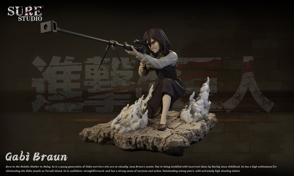 Braun Gabi - Attack on Titan - Sure Studio resin statue Sure Studio anime figure