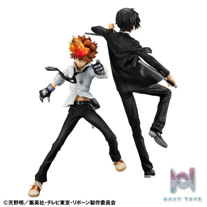 MegaHouse – G.E.M. Series Reborn! Tsunayoshi Sawada & Kyoya Hibari & Reborn Set Complete Figure (Licensed)