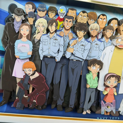 KALA HOME Studio – Detective Conan Multiple Characters #05 3D Decorative Painting Detective Conan