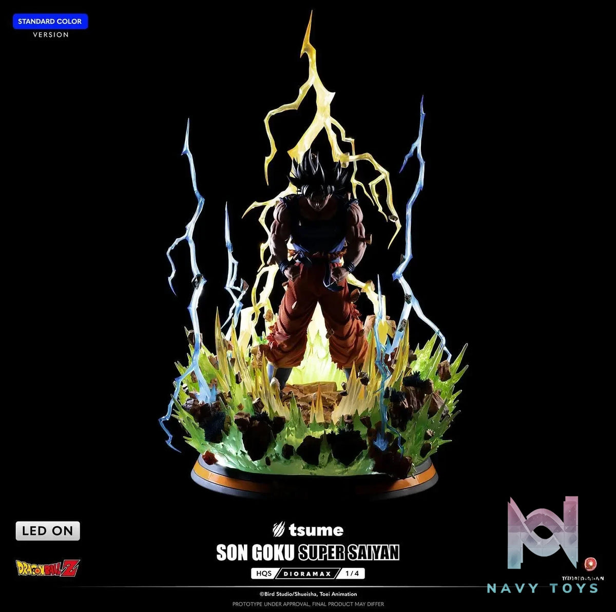 Tsume Studio – Dragon ball Son Goku Super Saiyan HQS Dioramax (Licensed)