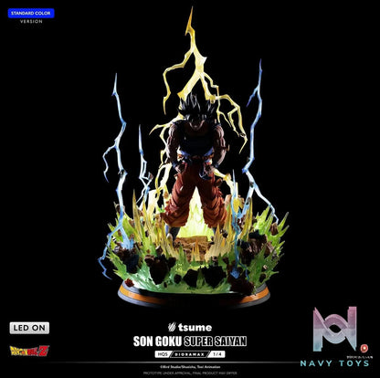 Tsume Studio – Dragon ball Son Goku Super Saiyan HQS Dioramax (Licensed)