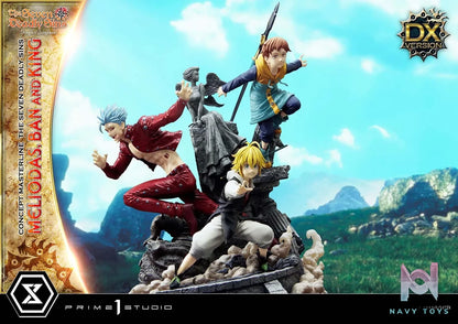 Prime 1 Studio – Concept Masterline The Seven Deadly Sins Meliodas, Ban and King CMNTZ-01 CMNTZ-01DXS (Licensed)
