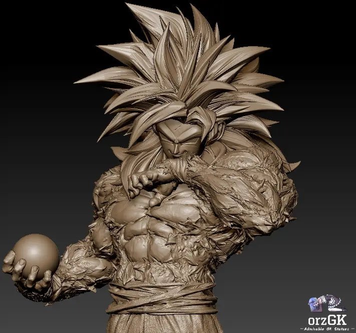 Son Goku - Dragon Ball - Kuang Feng Studio resin statue Navy Toys anime figure
