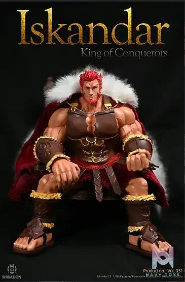 SHIBADON Studio – Fate/Grand Order Iskandar 1/6th Figure w/ Removable Accessories