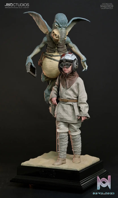 JND Studio – STAR WARS Young Anakin Skywalker X Watto 1/3 Scale Statue HMS-031 HMS-031D (Licensed)