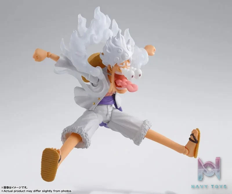 BANDAI SPIRITS – S.H.Figuarts Monkey D. Luffy -Gear 5- “ONE PIECE” (Licensed)