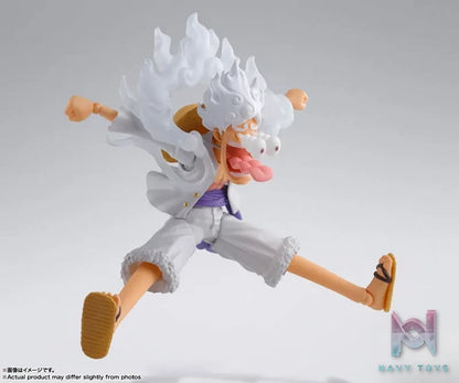 BANDAI SPIRITS – S.H.Figuarts Monkey D. Luffy -Gear 5- “ONE PIECE” (Licensed)