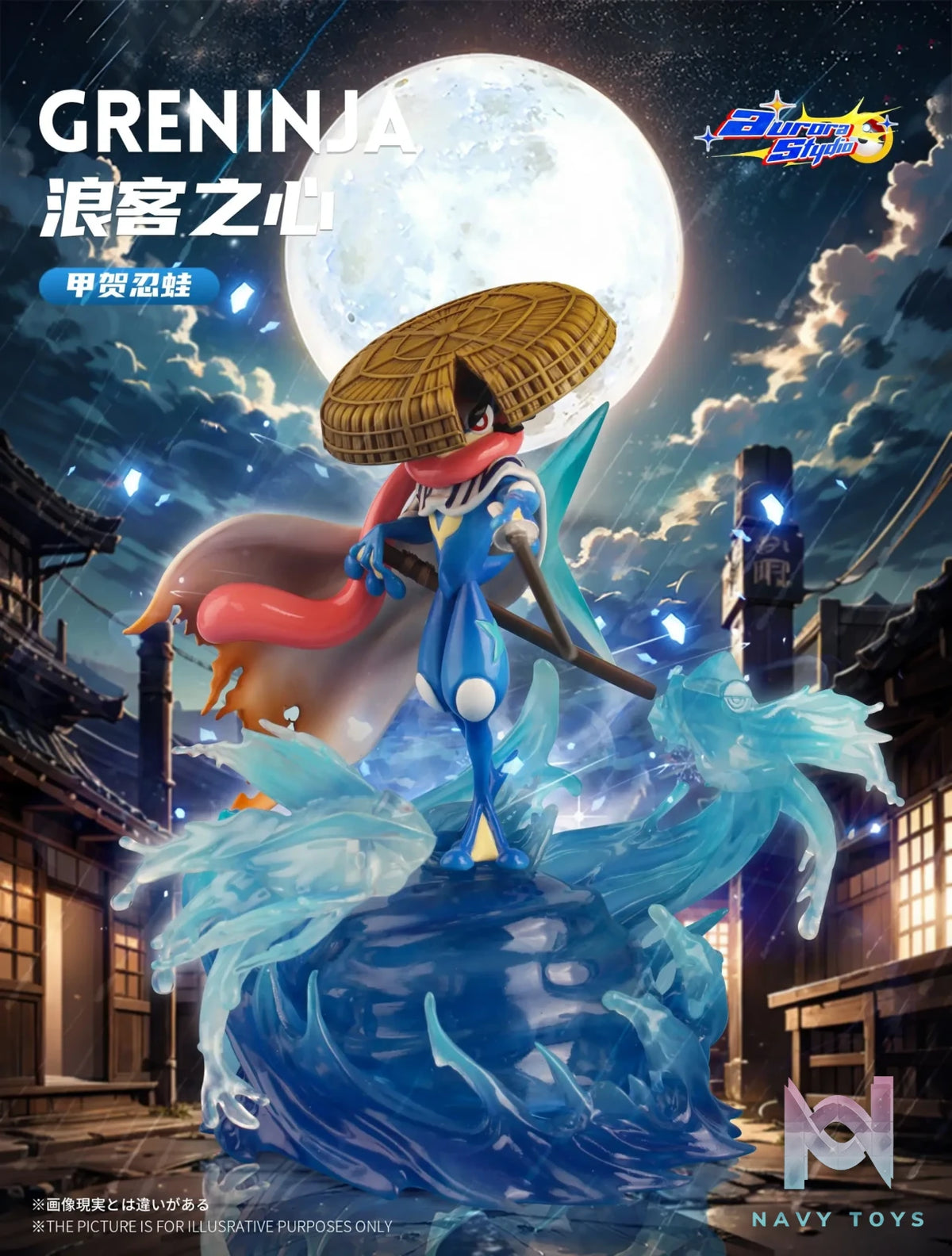Aurora Studio – Pokemon Greninja cos Rurouni Kenshin