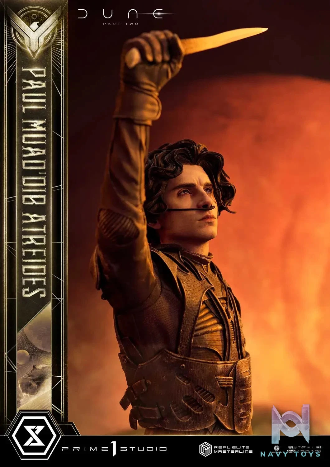 Prime 1 Studio – Real Elite Masterline Dune: Part Two (Film) Paul Atreides REMDUNE2-01 REMDUNE2-01UT REMDUNE2-01UTS (Licensed)