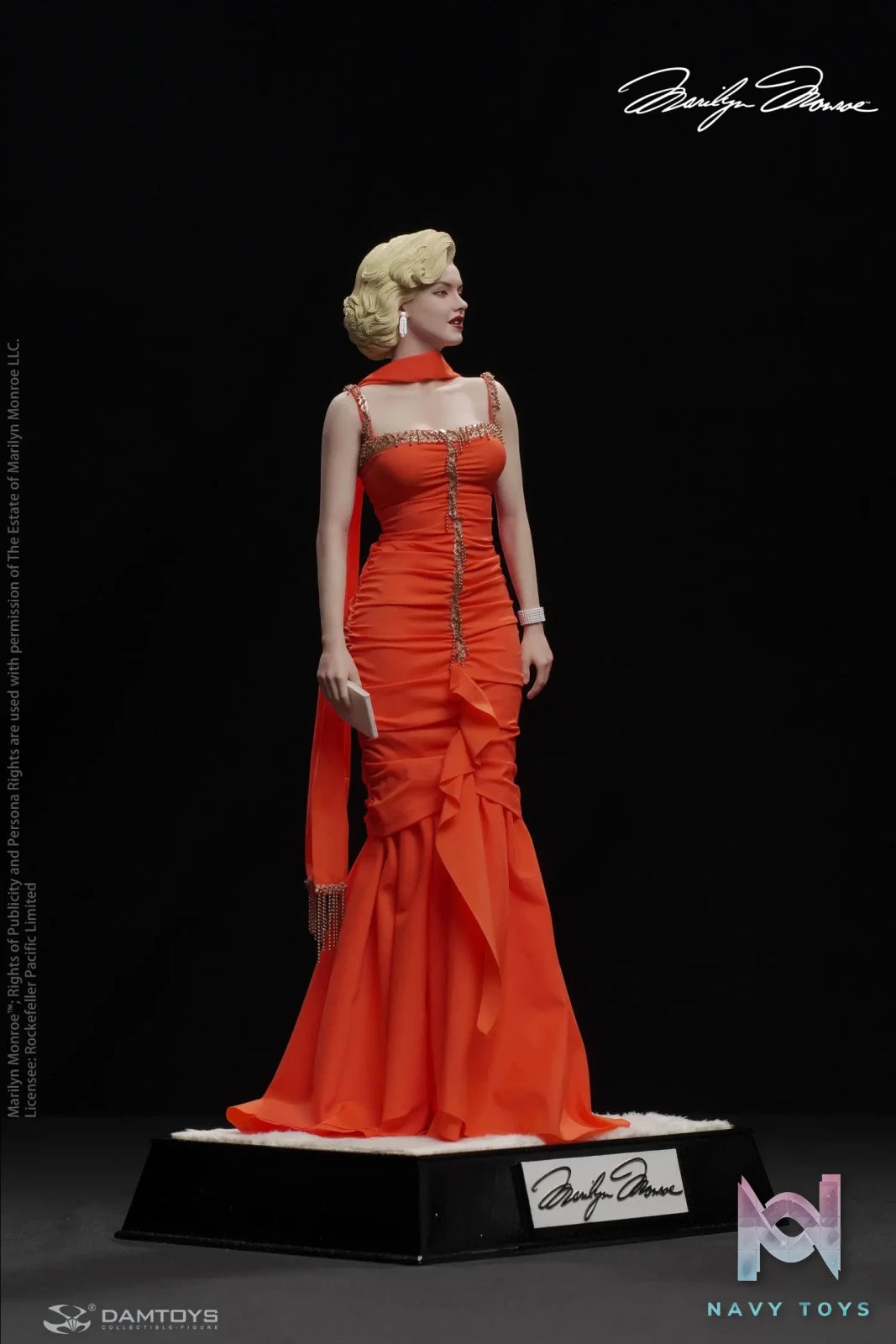 DAMTOYS Studio – Gentlemen Prefer Blondes Marilyn Monroe 1/6 Scale Realistic Statue CSX023 (Licensed)