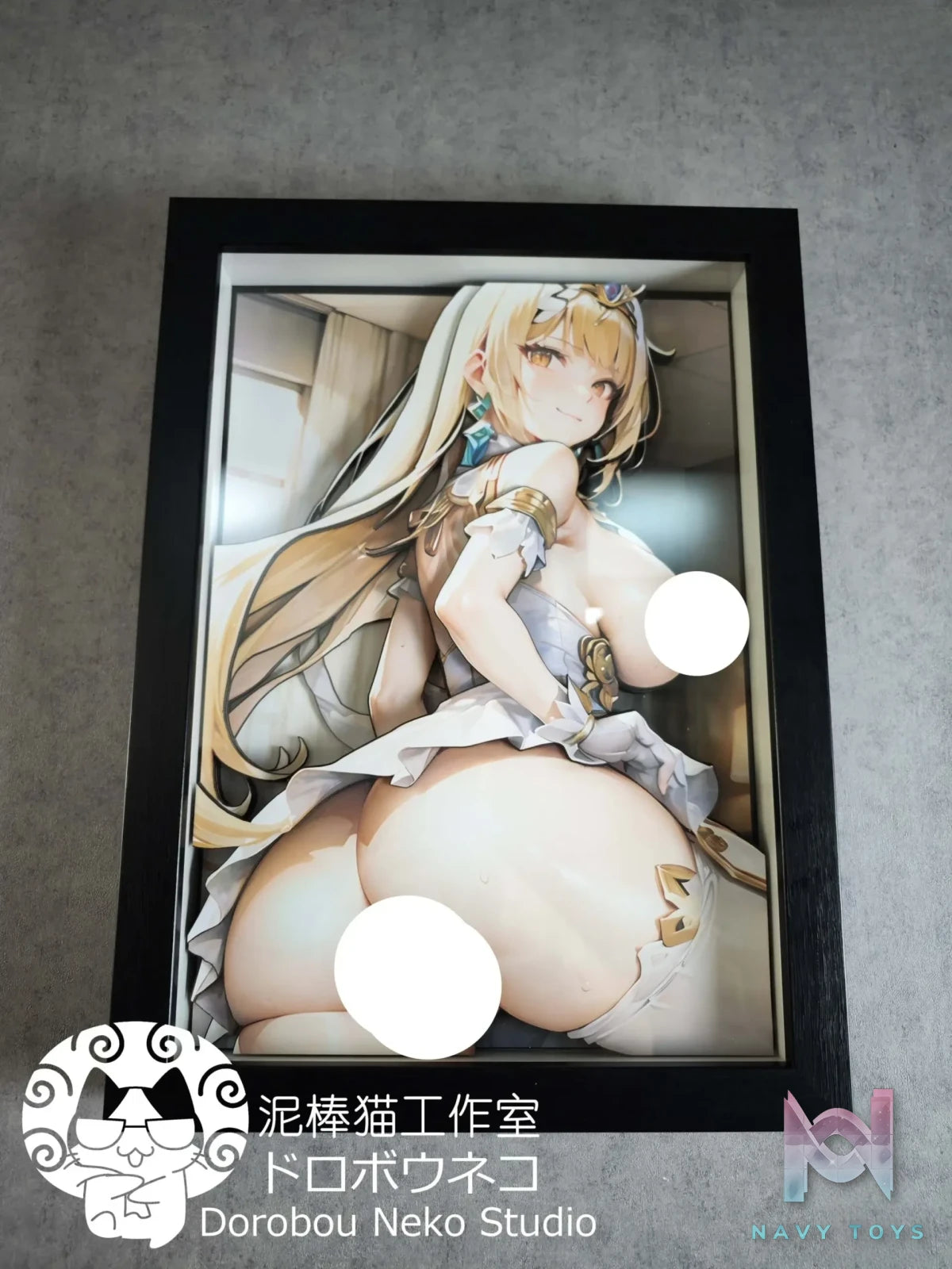 Dorobou Neko Studio -Xenoblade Chronicles Mythra detachable 3D picture