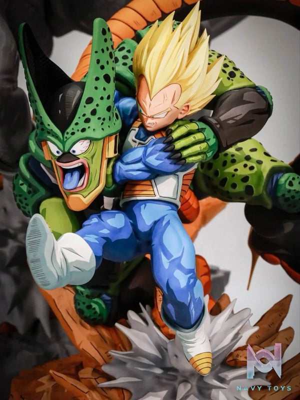 Vegeta vs Cell - Dragon Ball - Boundless Blank Studio resin statue Boundless Blank Studio anime figure