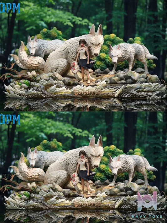 San - Princess Mononoke - OPM Studio resin statue opm studio anime figure