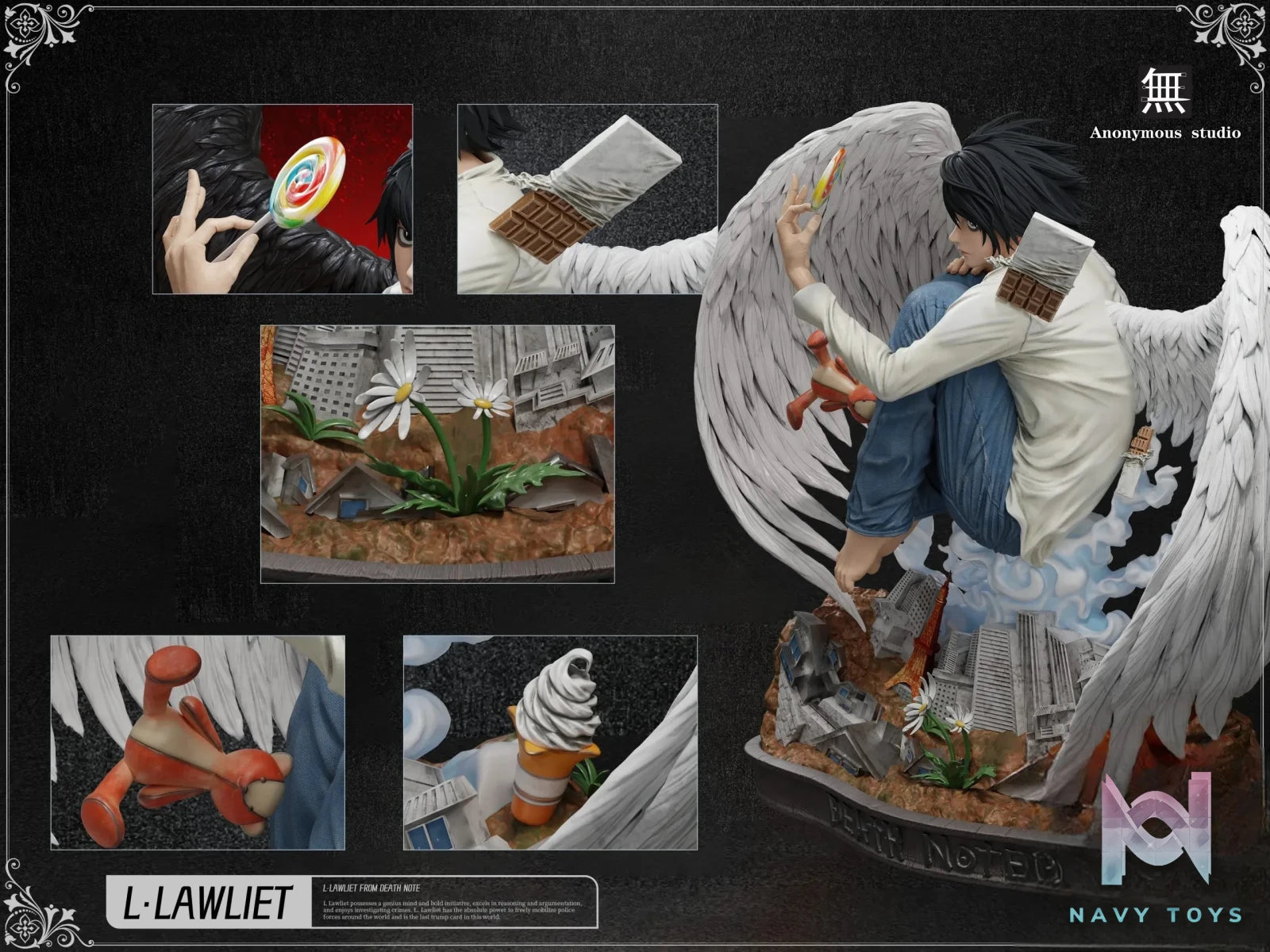 Anonymous Studio – Death Note L Lawliet