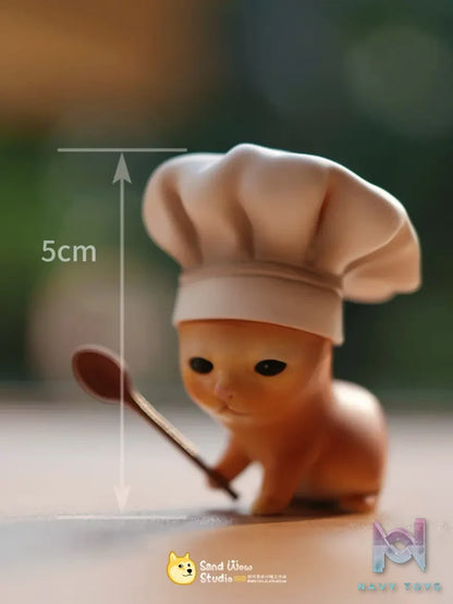 Na Ke Shi Jia Sha Diao Studio – What Cat X Cook Cat X ET Cat Original