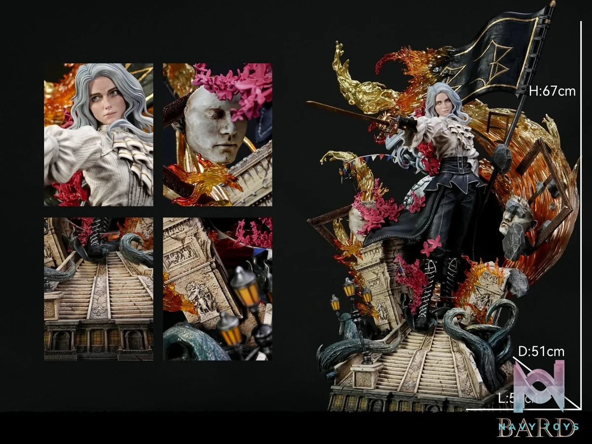 Maelle resin statue Bard studio anime figure