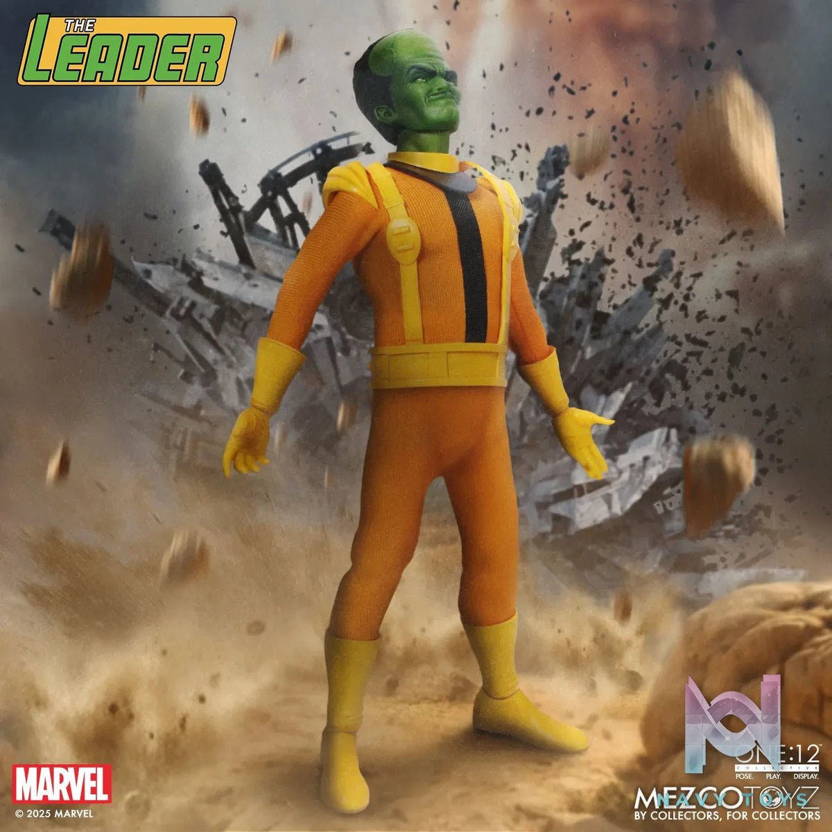 Mezco Studio – 1/12 Collective Marvel Comics The Leader 1/12 Scale Action Figure (Licensed)