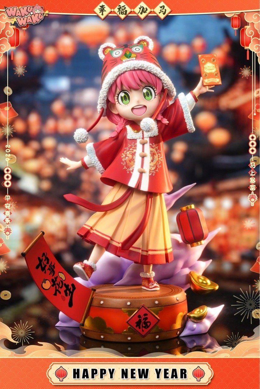 Anya New Year - Spy x Family - WAKUWAKU Studio resin statue WAKUWAKU Studio anime figure