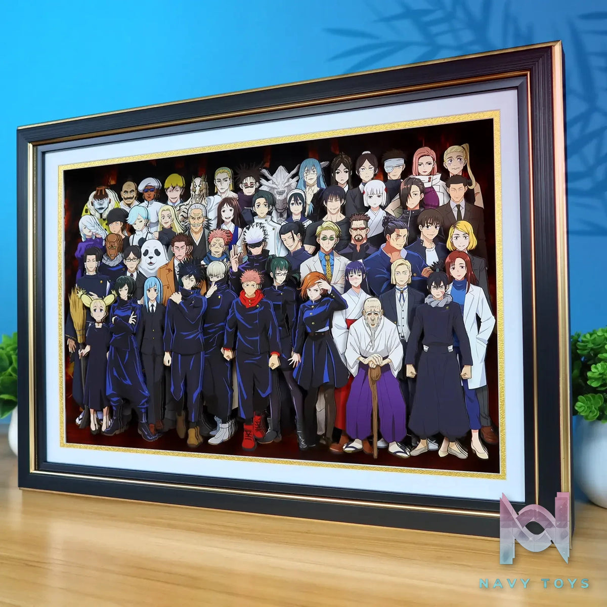 KALA HOME Studio – Jujutsu Kaisen Multiple Characters #05 3D Decorative Painting Jujutsu Kaisen