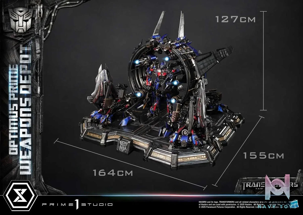 Prime 1 Studio – Museum Masterline Transformers: Dark of the Moon (Film) Optimus Prime Weapons Depot MMTFM-38 MMTFM-38S (Licensed)