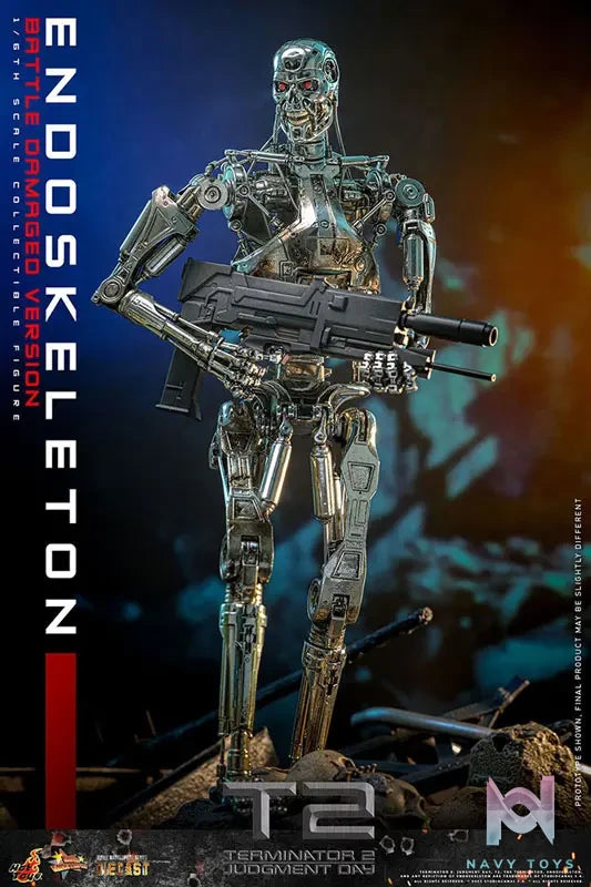 HOTTOYS – Movie Masterpiece DIECAST 1/6 Endoskeleton (Battle Damage) MMS840D77 (Licensed)