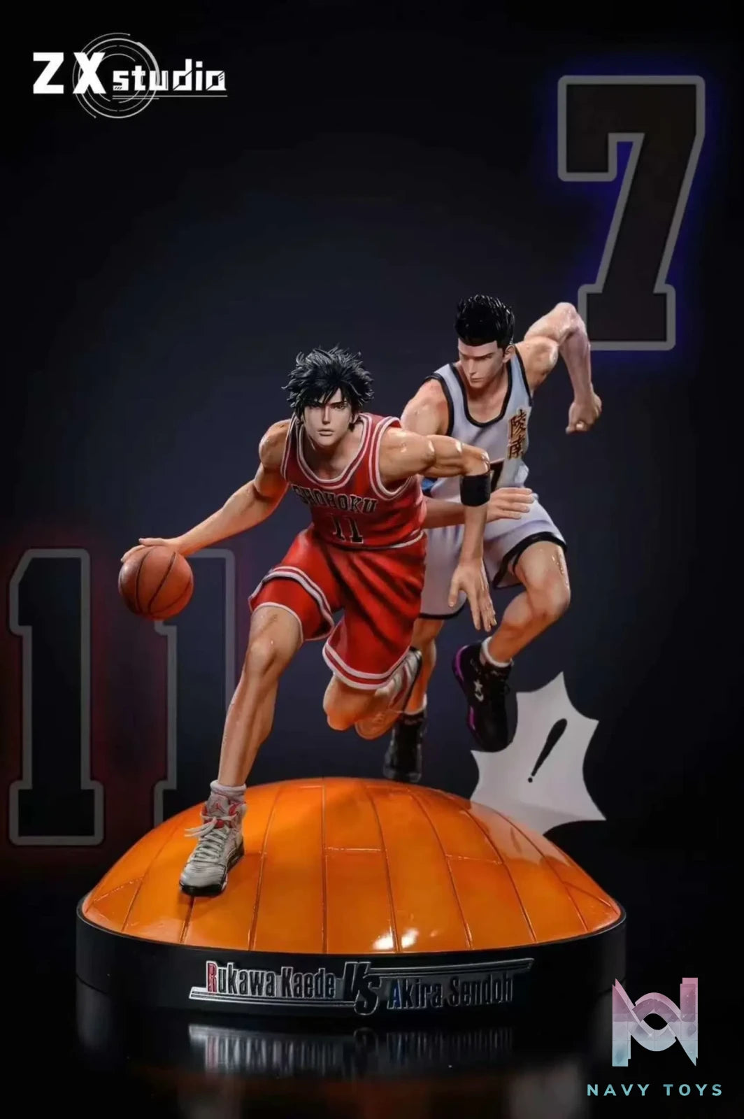 ZX Studio – Slam Dunk Five Tigers Battle #1 Rukawa Kaede vs Sendoh Akira