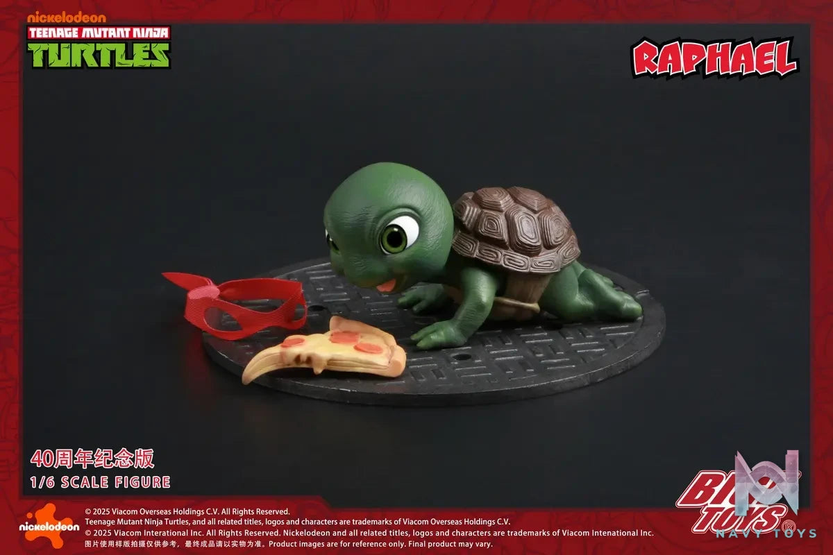 BIGFTOYS – BIGF-002 TNMT Raphael 40th Anniversary Edition 1/6 Scale Action Figure (Licensed)