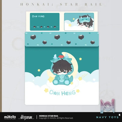miHoYo – Honkai: Star Rail Boys’ Dorm Q Version Home Series Bed Sheet – Dan Heng (Licensed)