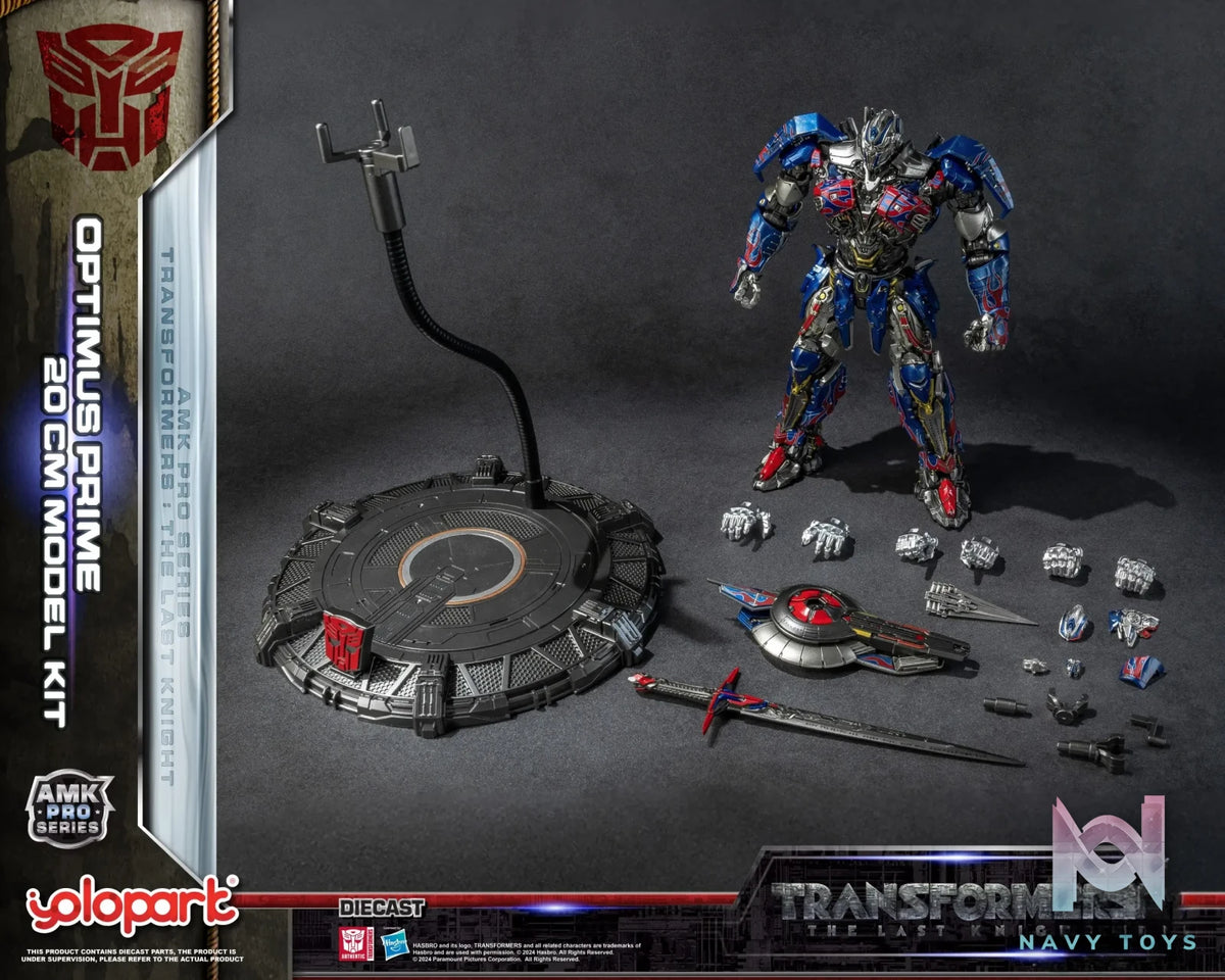 Yolopark Studio – Transformers: The Last Knight AMK PRO Series Optimus Prime Pre-Assembled Model