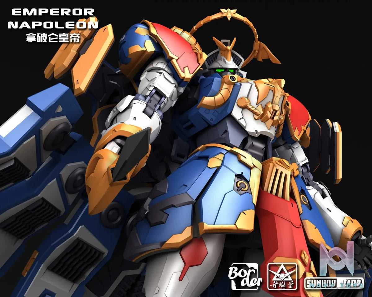 BORDER TOYS – Napoleon Emperor Model Kit CG Render Preview (Licensed)