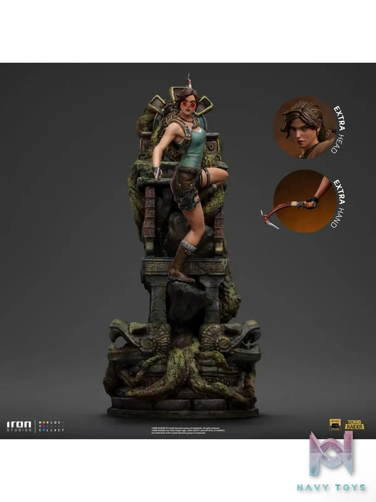 Iron Studio – Tomb Raider Statue Lara Croft LARAC1071240-10 (Licensed)