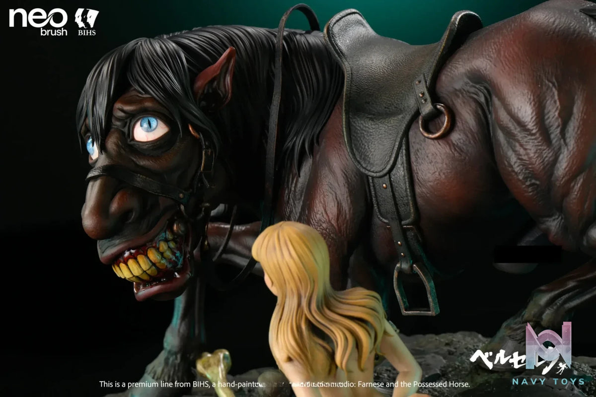 Farnese and the Evil Spirit Possessed Horse - Berserk - BIHS Studio resin statue Navy Toys anime figure