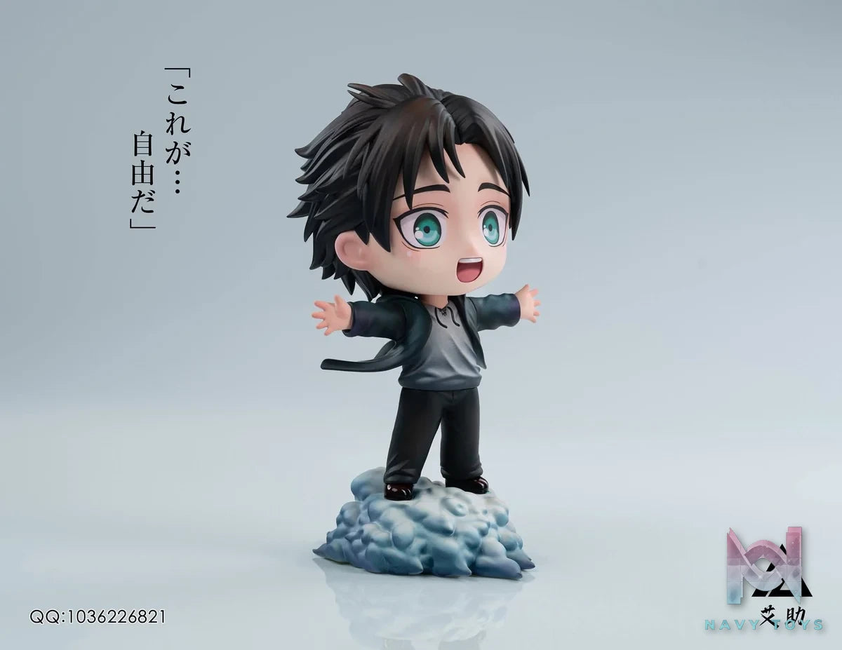 Cute Freedom Eren resin statue AZ studio anime figure