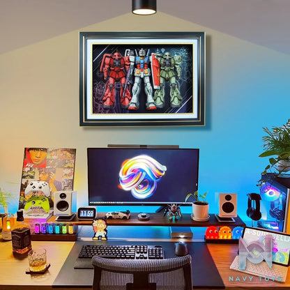 KALA HOME Studio – Gundam Multiple Characters #03 3D Decorative Painting Gundam