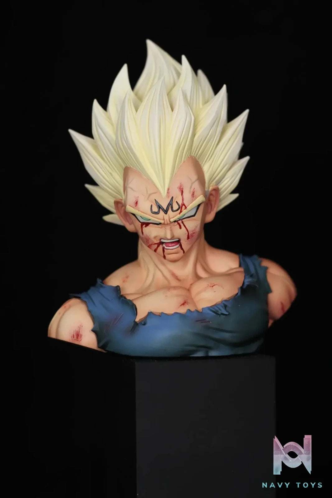 A yu Studio - Dragon Ball Goodbye Vegeta resin statue Navy Toys anime figure