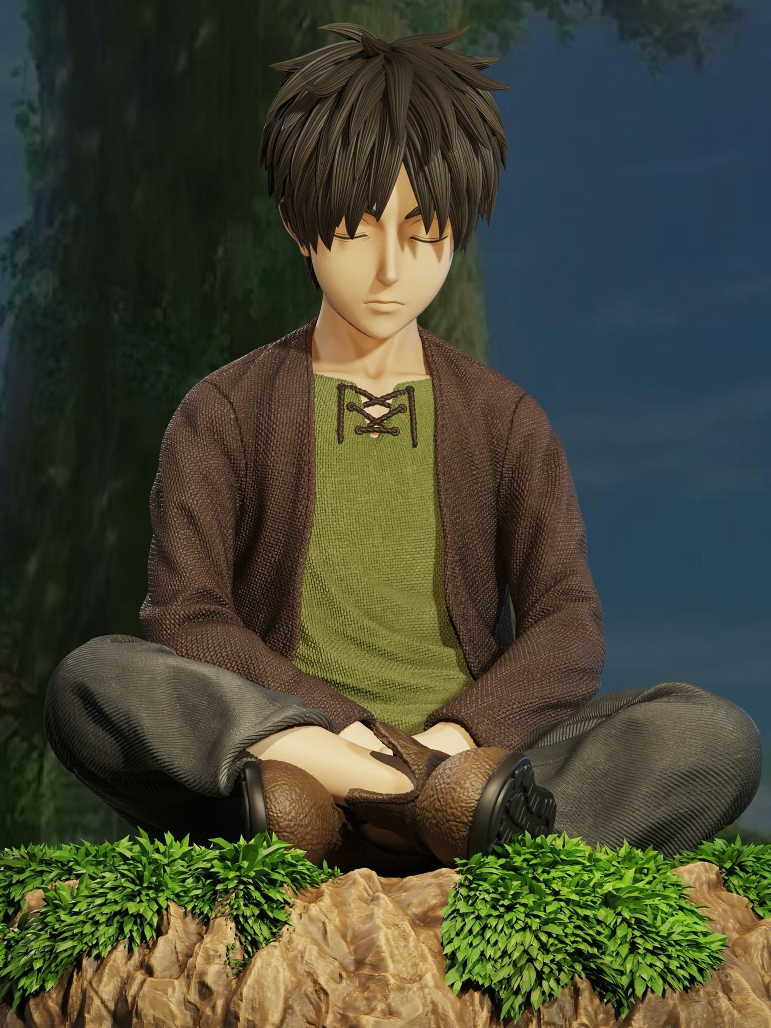 Eren Jeager - Attack On Titan - Freedom Studio resin statue freedom studio anime figure