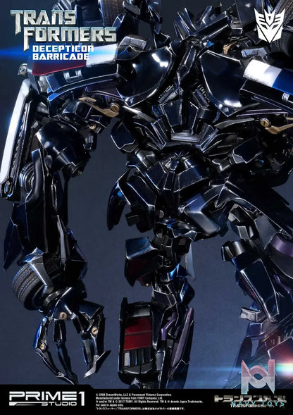 Prime 1 Studio – Museum Masterline Transformers (Film) Decepticon Barricade MMTFM-15 (Licensed)